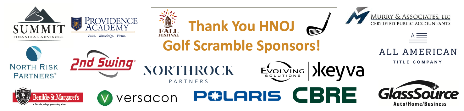 Golf Scramble Sponsors