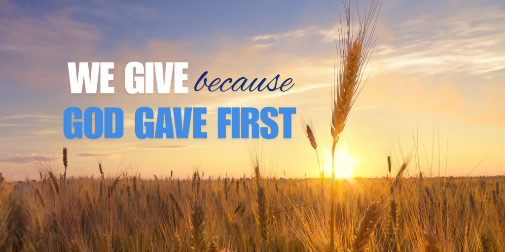 We give